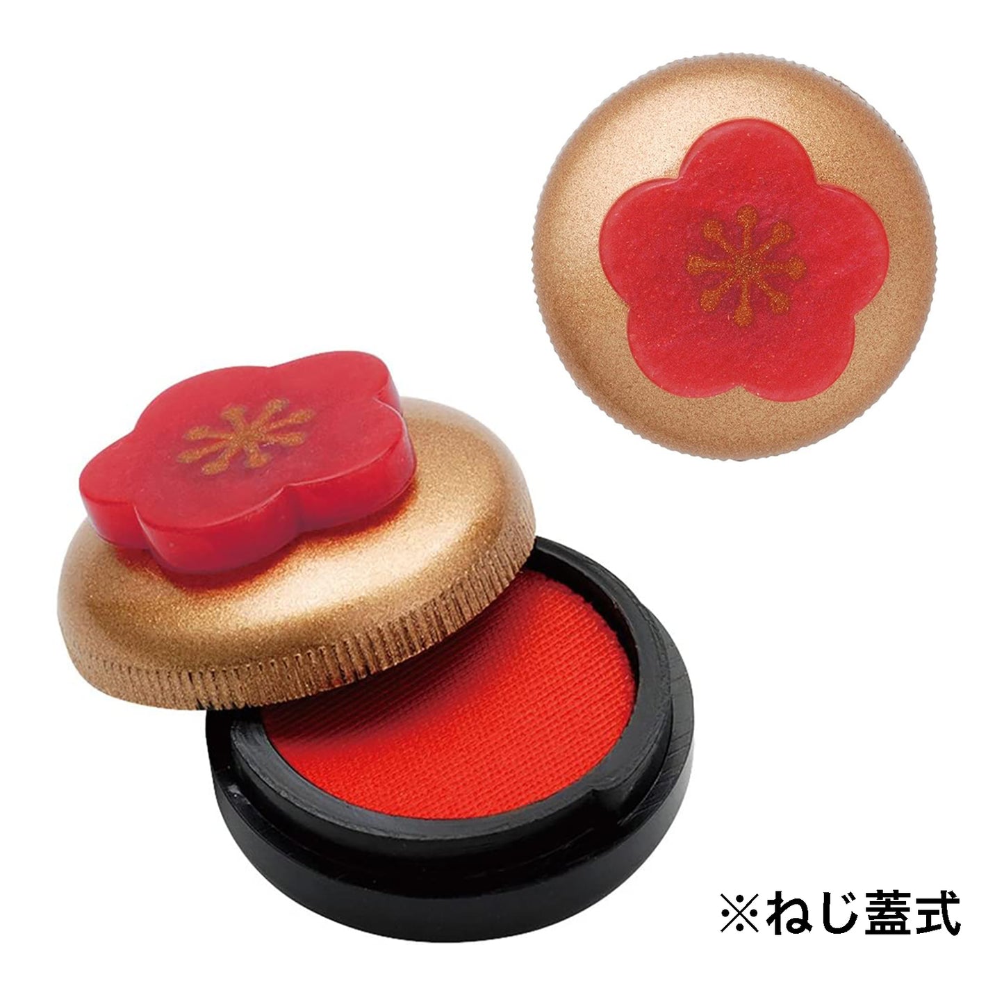 Stylish Western-Patterned Vermilion ink pad