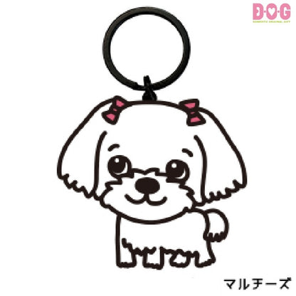 DOGアクリルキーホルダー