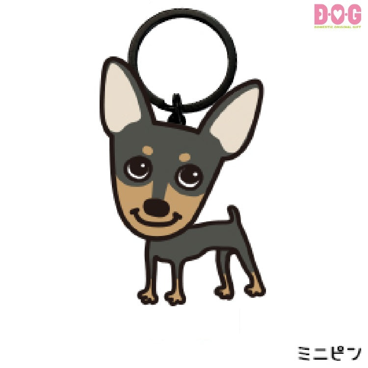 DOGアクリルキーホルダー